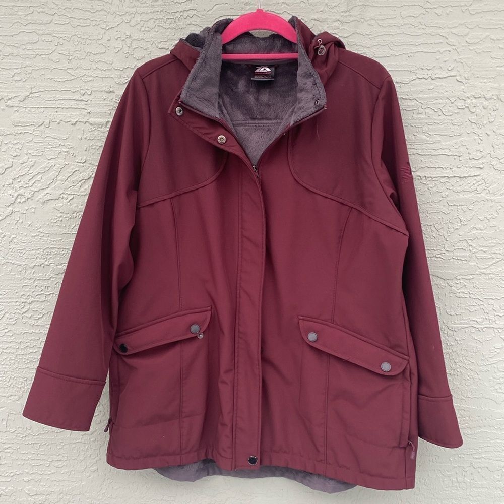 ZeroXposur Women's Lightweight Water & Wind Resistant Softshell Jacket Sz XL